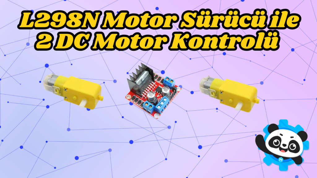 iki dc motor çalıştırma mblock ile